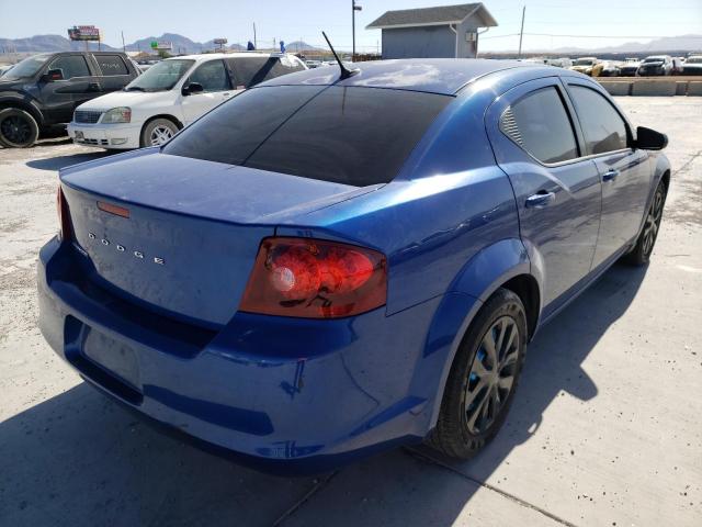 Photo 4 from auction – 2012 DODGE AVENGER SE with VIN 1C3CDZAB9CN270345