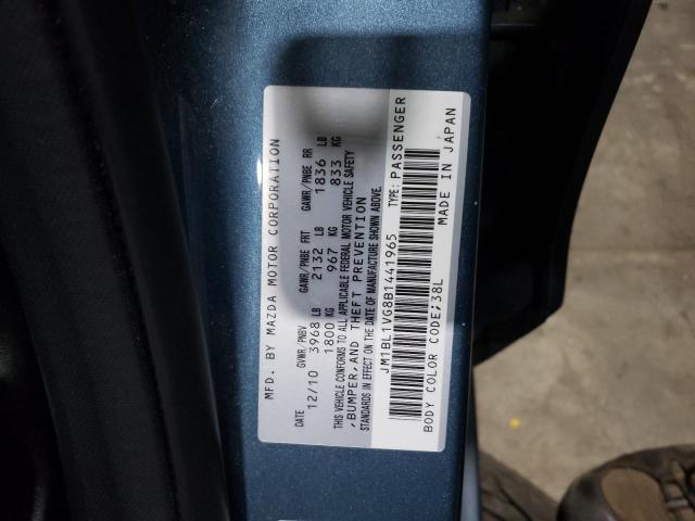 Photo 10 from auction – 2011 MAZDA 3 I with VIN JM1BL1VG8B1441965