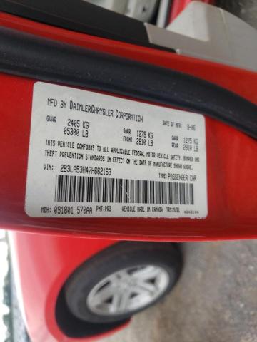 Photo 10 from auction – 2007 DODGE CHARGER R/ with VIN 2B3LA53H47H662163