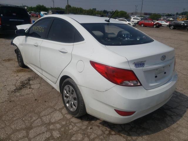 Photo 3 from auction – 2016 HYUNDAI ACCENT SE with VIN KMHCT4AE2GU958657