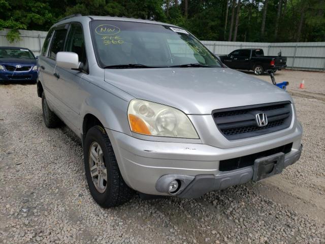 HONDA PILOT EXL 2005 with VIN 5FNYF18545B002849 - Photo from auction