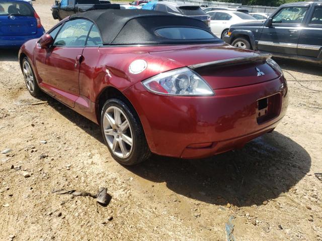 Photo 3 from auction – 2007 MITSUBISHI ECLIPSE SP with VIN 4A3AL35T07E011297