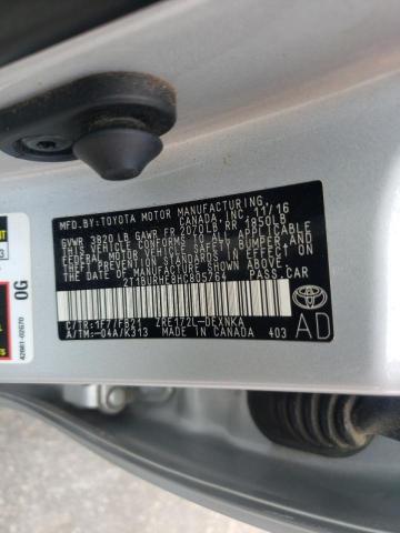 Photo 10 from auction – 2017 TOYOTA COROLLA L with VIN 2T1BURHE8HC805764