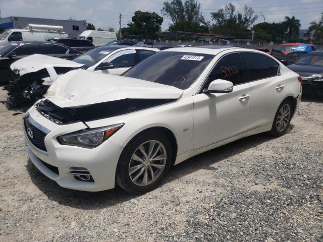 Photo 2 from auction – 2017 INFINITI Q50 PREMIU with VIN JN1EV7AP1HM735508