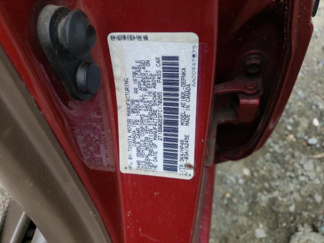 Photo 10 from auction – 1996 TOYOTA COROLLA DX with VIN 2T1BB02E9TC170265