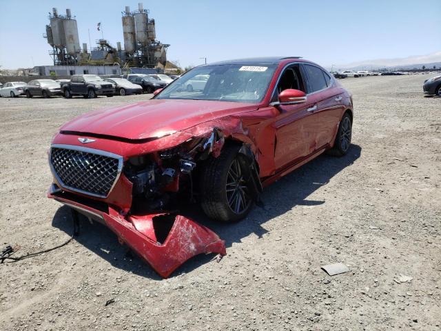 Photo 2 from auction – 2019 GENESIS G70 PRESTI with VIN KMTG34LE8KU034852