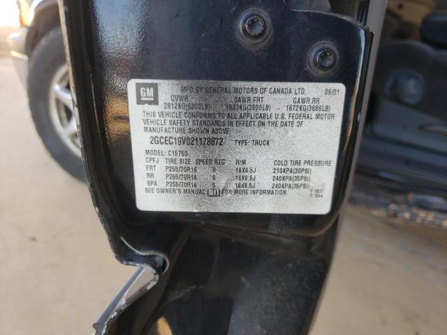 Photo 10 from auction – 2002 CHEVROLET SILVERADO with VIN 2GCEC19V021178872