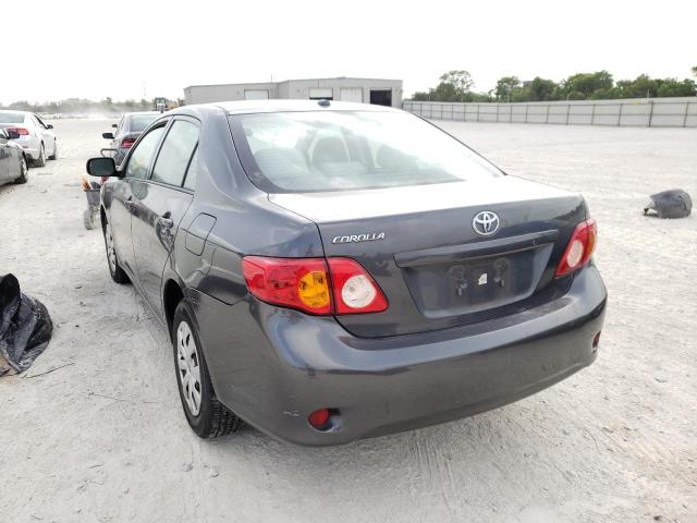 Photo 3 from auction – 2009 TOYOTA COROLLA BA with VIN 1NXBU40E49Z006224