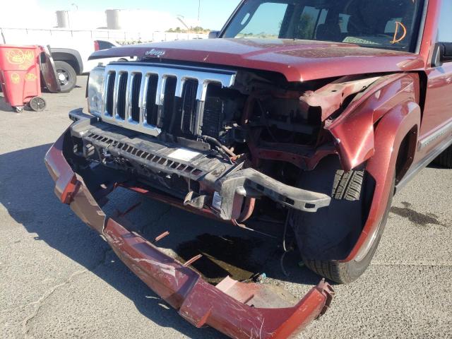 Photo 9 from auction – 2007 JEEP COMMANDER with VIN 1J8HG48K47C505553