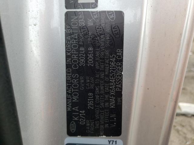 Photo 10 from auction – 2014 KIA FORTE with VIN KNAFX6A84E5219645