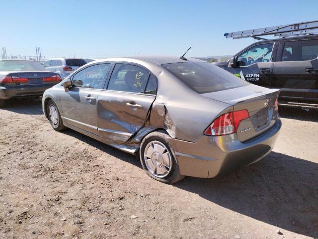Photo 9 from auction – 2008 HONDA CIVIC HYBR with VIN JHMFA36288S030427