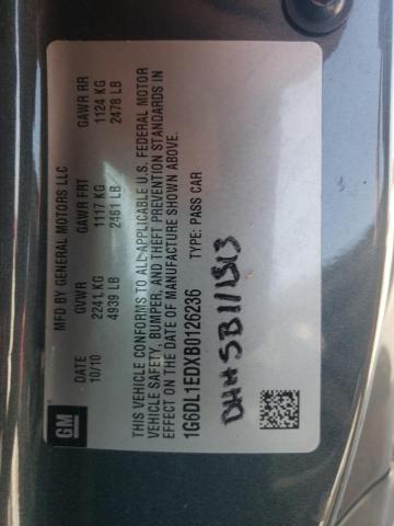 Photo 10 from auction – 2011 CADILLAC CTS PERFOR with VIN 1G6DL1EDXB0126236