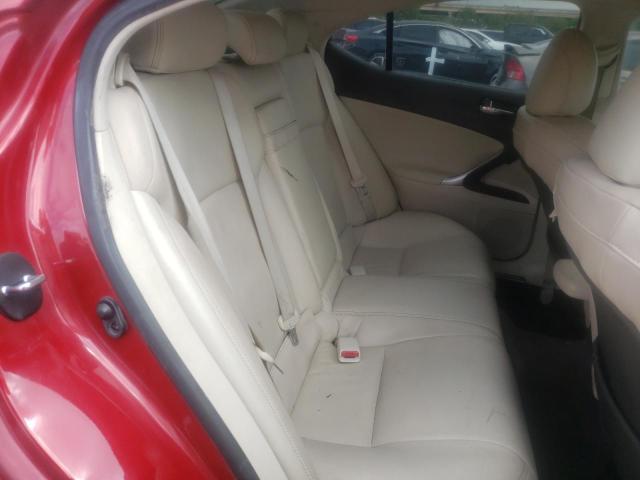 Photo 6 from auction – 2009 LEXUS IS 250 with VIN JTHBK262X95092563