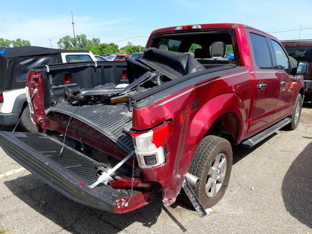 Photo 4 from auction – 2018 FORD F150 SUPER with VIN 1FTEW1EG1JFE66471