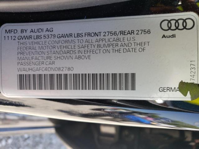 Photo 10 from auction – 2013 AUDI A6 PRESTIG with VIN WAUHGAFC4DN082780