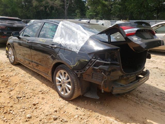 Photo 3 from auction – 2017 FORD FUSION SE with VIN 3FA6P0HD1HR261815