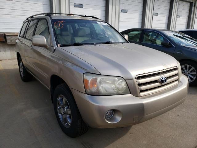 TOYOTA HIGHLANDER 2005 with VIN JTEGP21A850079272 - Photo from auction