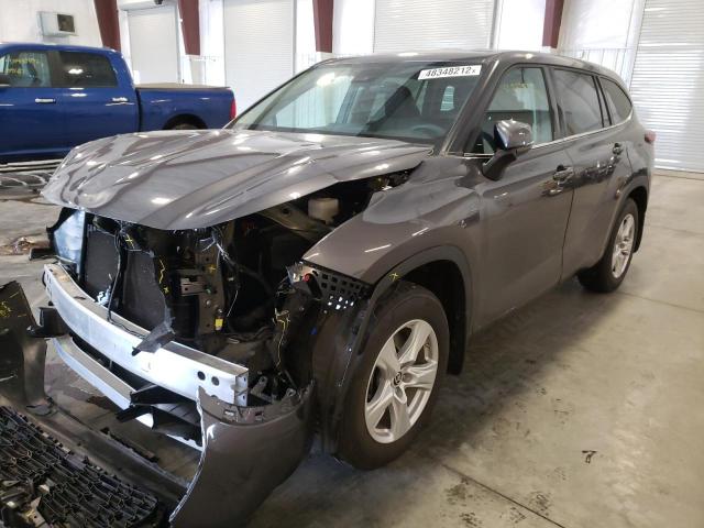 Photo 2 from auction – 2021 TOYOTA HIGHLANDER with VIN 5TDBZRBH8MS529625