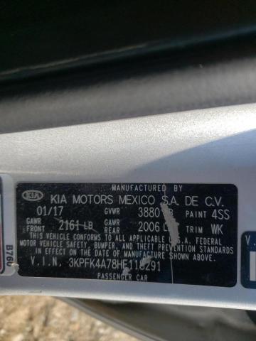 Photo 10 from auction – 2017 KIA FORTE LX with VIN 3KPFK4A78HE118291