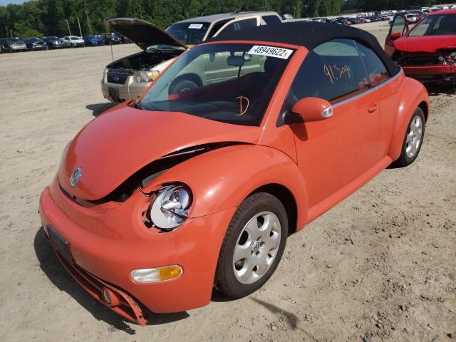 Photo 2 from auction – 2003 VOLKSWAGEN NEW BEETLE with VIN 3VWCK21Y33M329474