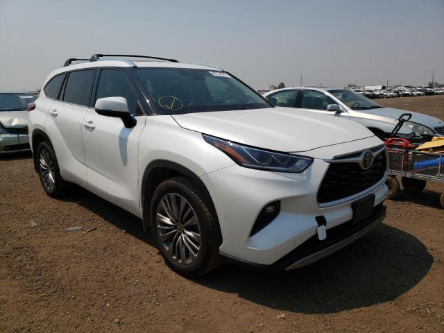 TOYOTA HIGHLANDER 2020 with VIN 5TDFZRBH0LS005210 - Photo from auction