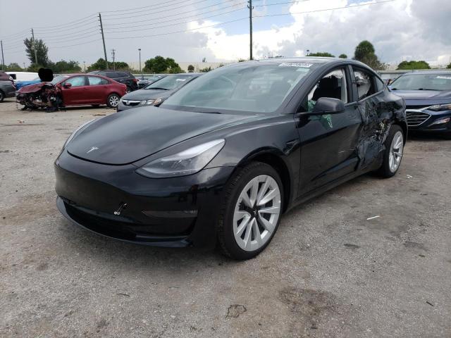 Photo 2 from auction – 2022 TESLA MODEL 3 with VIN 5YJ3E1EB7NF186966