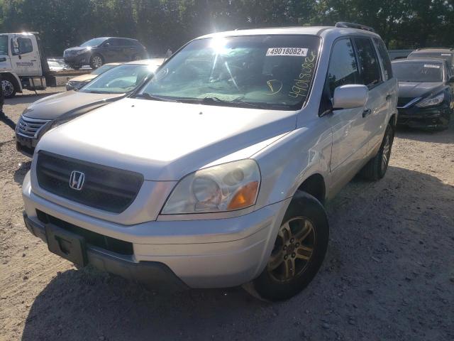 Photo 9 from auction – 2005 HONDA PILOT EXL with VIN 2HKYF18675H534848