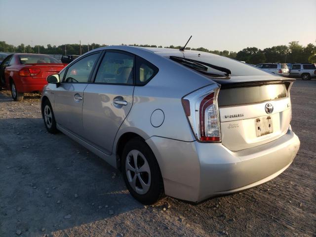 Photo 3 from auction – 2014 TOYOTA PRIUS with VIN JTDKN3DU5E1757938