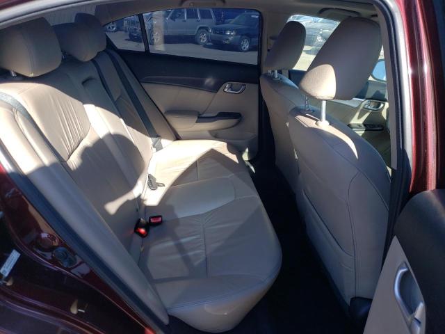 Photo 6 from auction – 2013 HONDA CIVIC EXL with VIN 19XFB2F96DE200142