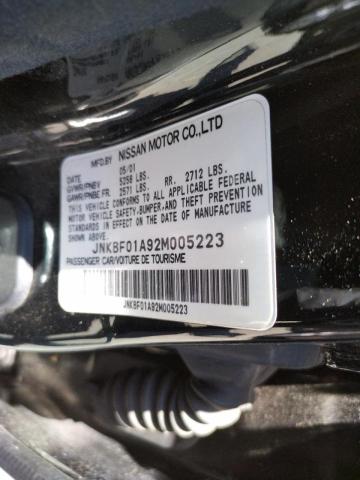 Photo 10 from auction – 2002 INFINITI Q45 with VIN JNKBF01A92M005223