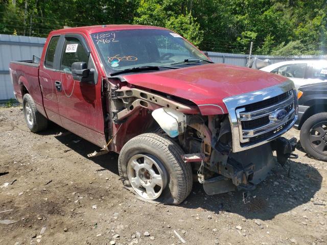 FORD F150 SUPER 2013 with VIN 1FTEX1EM2DFD71554 - Photo from auction