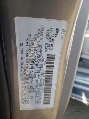 Photo 10 from auction – 2003 TOYOTA SEQUOIA SR with VIN 5TDZT34A63S138937