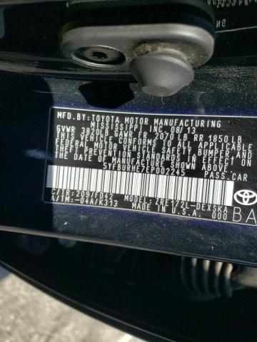 Photo 10 from auction – 2014 TOYOTA COROLLA L with VIN 5YFBURHE7EP002245