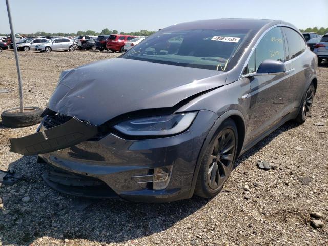 Photo 2 from auction – 2017 TESLA MODEL X with VIN 5YJXCBE26HF049275