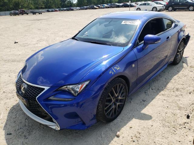 Photo 2 from auction – 2015 LEXUS RC 350 with VIN JTHHE5BC9F5001795