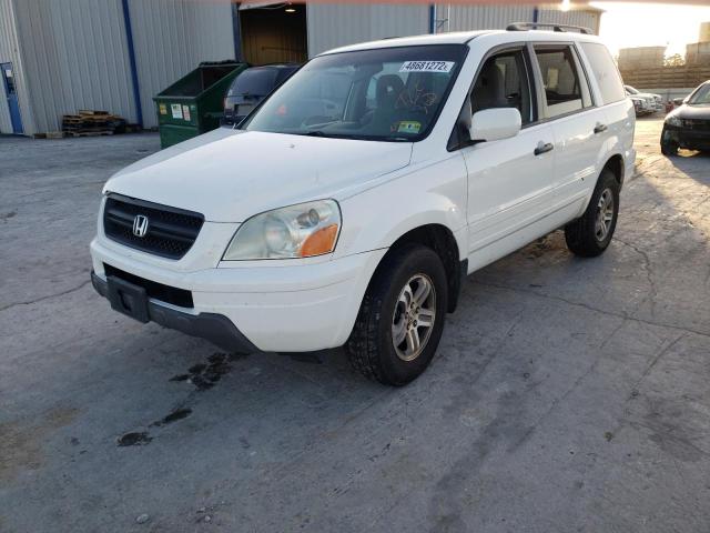 Photo 2 from auction – 2003 HONDA PILOT EX with VIN 2HKYF184X3H552580
