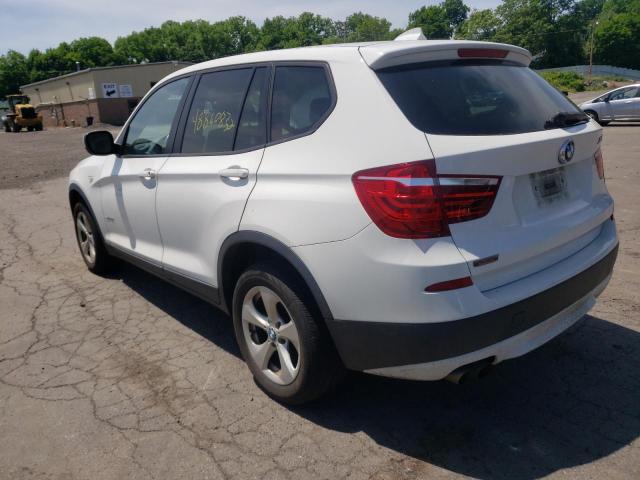 Photo 3 from auction – 2011 BMW X3 XDRIVE2 with VIN 5UXWX5C58BL707454