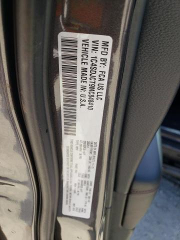 Photo 10 from auction – 2021 DODGE DURANGO R/ with VIN 1C4SDJCT9MC848410