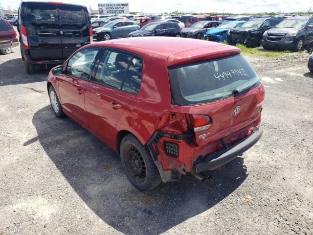 Photo 3 from auction – 2012 VOLKSWAGEN GOLF with VIN WVWCA7AJ3CW055179