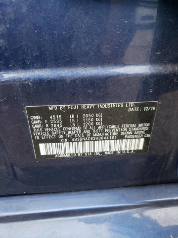 Photo 10 from auction – 2017 SUBARU LEGACY 2.5 with VIN 4S3BNAC63H3044181