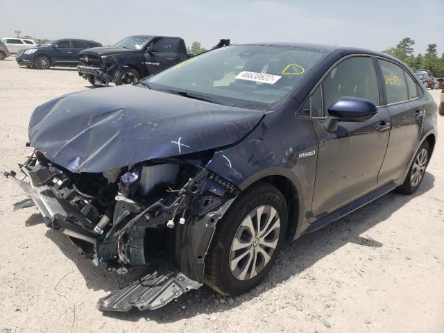 Photo 2 from auction – 2021 TOYOTA COROLLA LE with VIN JTDEAMDE3MJ022395