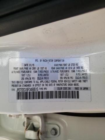 Photo 10 from auction – 2015 MAZDA CX-9 TOURI with VIN JM3TB3CV9F0456515