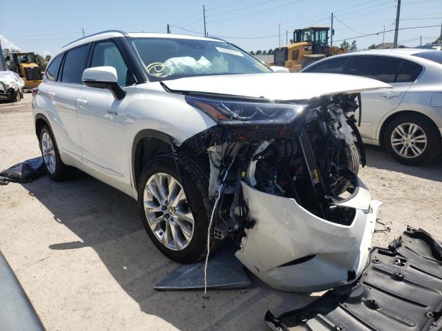 Photo 1 from auction – 2021 TOYOTA HIGHLANDER with VIN 5TDYARAHXMS008411