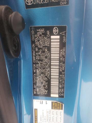 Photo 10 from auction – 2010 SCION TC with VIN JTKDE3B77A0315287