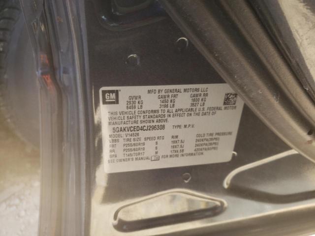 Photo 10 from auction – 2012 BUICK ENCLAVE with VIN 5GAKVCED4CJ296308