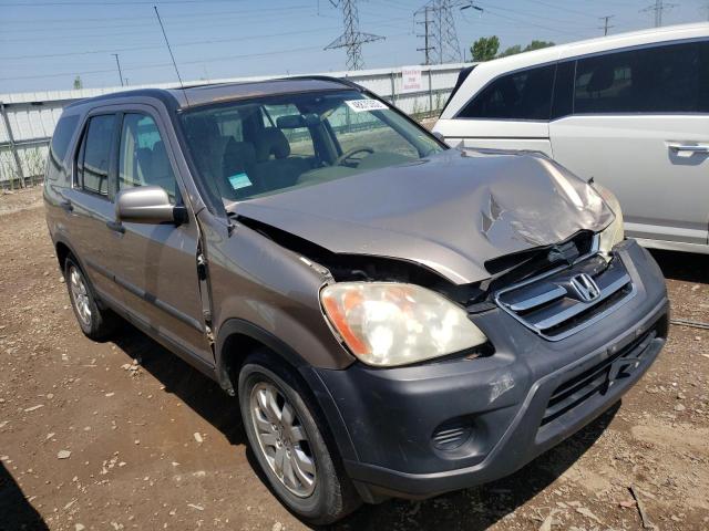 HONDA CR-V EX 2005 with VIN SHSRD78895U329148 - Photo from auction