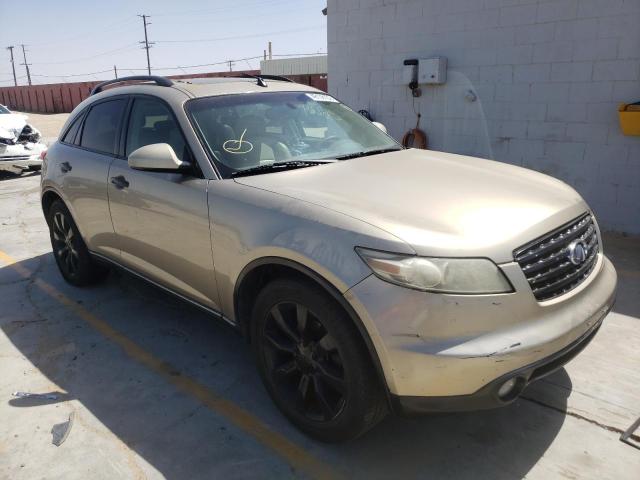 INFINITI FX35 2003 with VIN JNRAS08W43X203752 - Photo from auction