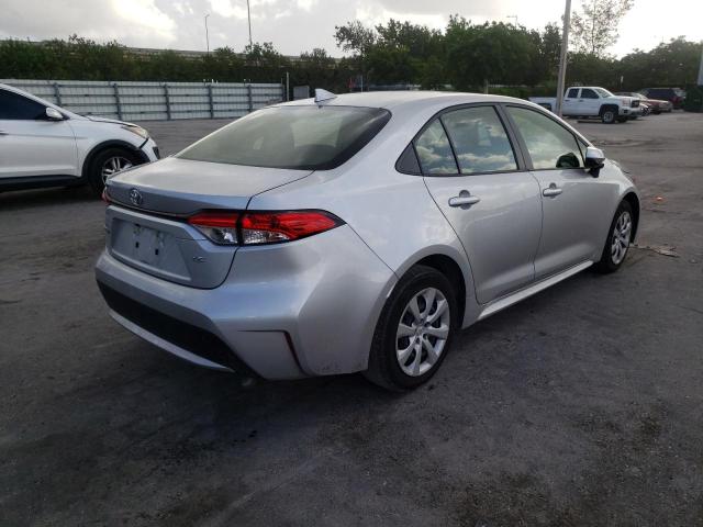 Photo 4 from auction – 2021 TOYOTA COROLLA LE with VIN JTDEPMAE9MJ147873