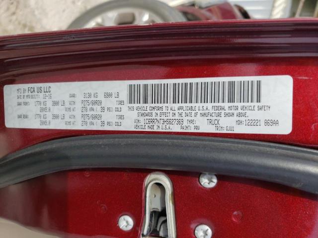 Photo 10 from auction – 2017 RAM 1500 LARAM with VIN 1C6RR7NT3HS627369