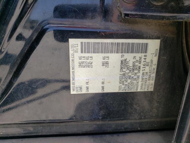 Photo 10 from auction – 2011 NISSAN ALTIMA BAS with VIN 1N4AL2AP1BN516348